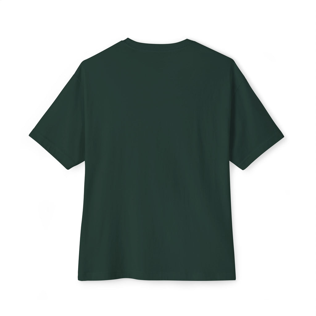 The Wolf And The Raven – The Stag Hand-Drawn Graphic Tee | Forest Art Oversized Boxy T-Shirt